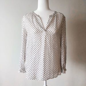 Marc Jacobs Sheer Peasant Top